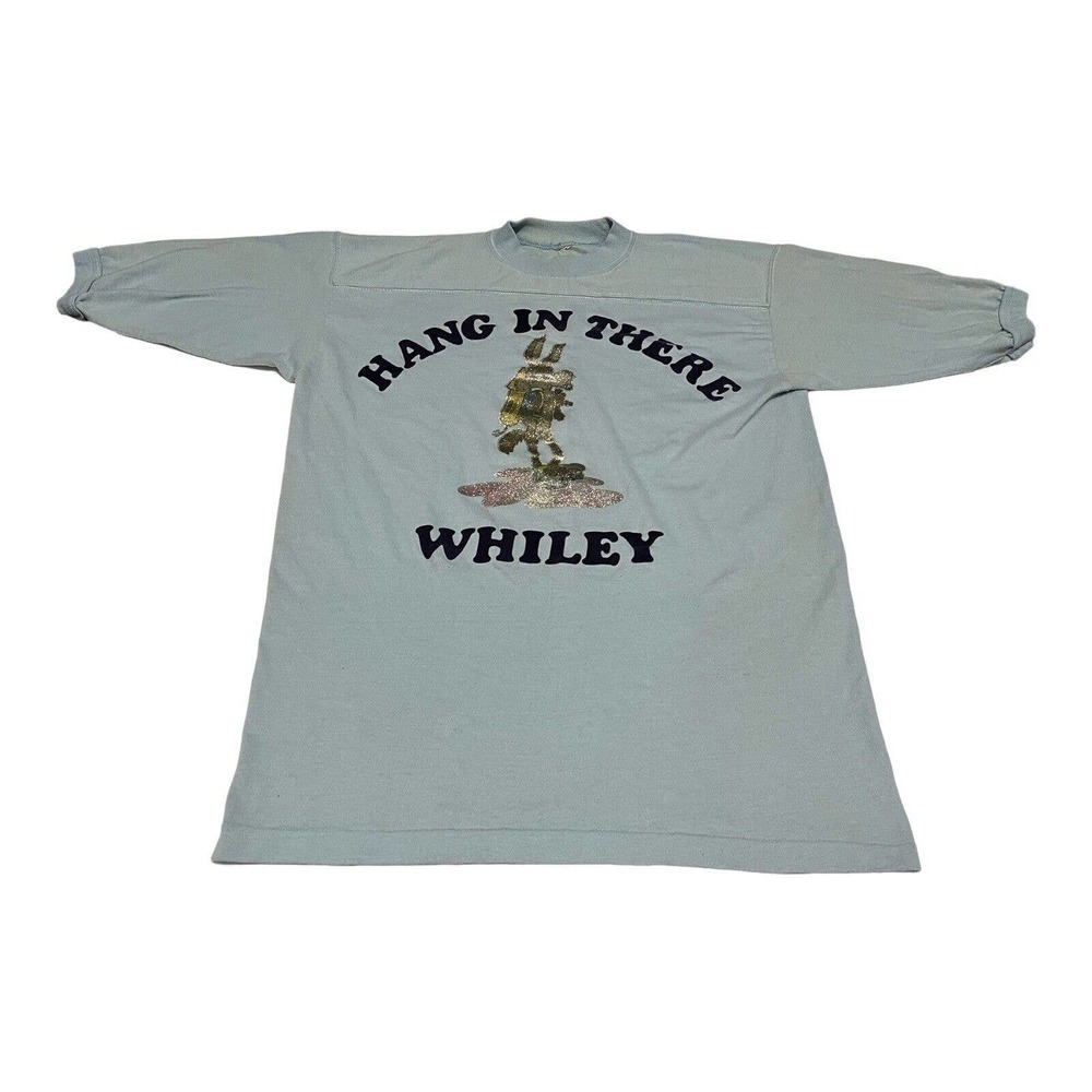 Vintage 70s 80s VTG Wile E Coyote Looney Tunes Iron On Graphic Shirt